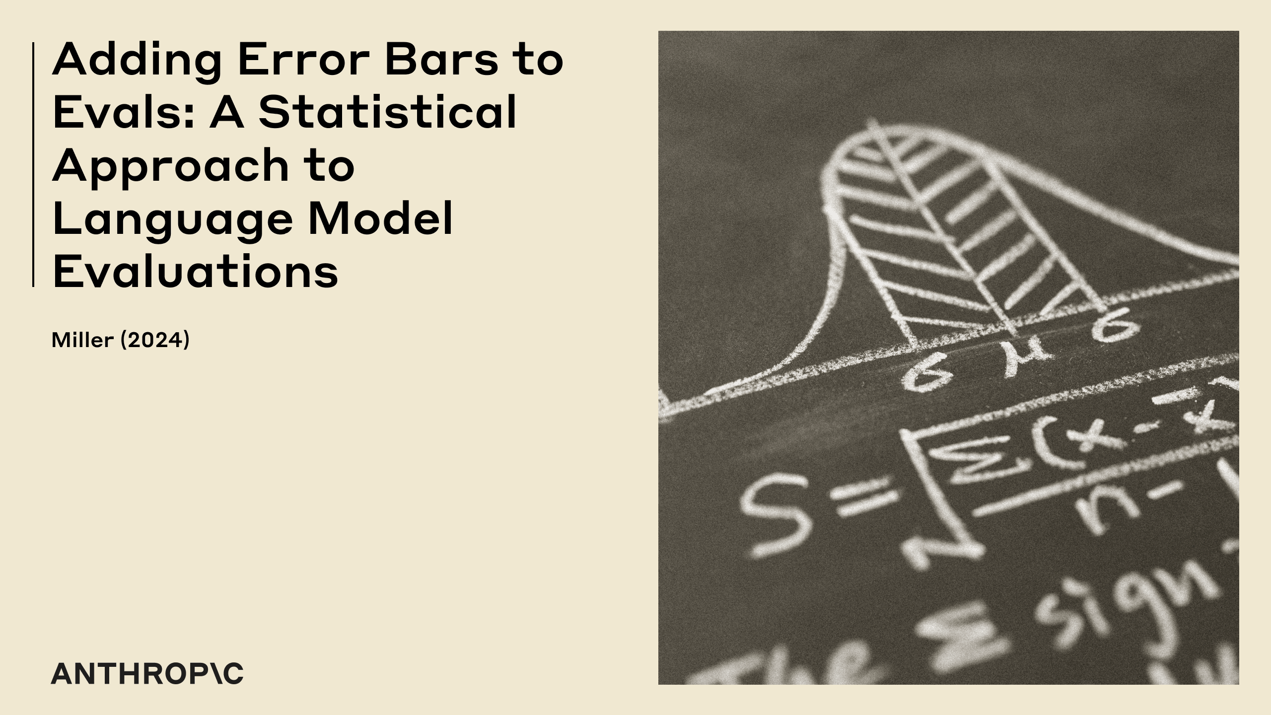 מעבר למזל: אנתרופיק מציגה גישה סטטיסטית חדשנית להערכת מודלי AI